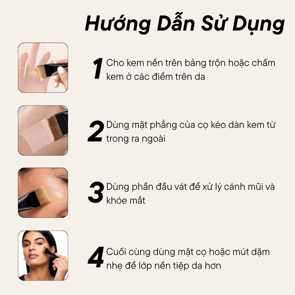  Cọ Tán Nền BH Cosmetics Foundation Brush BH688